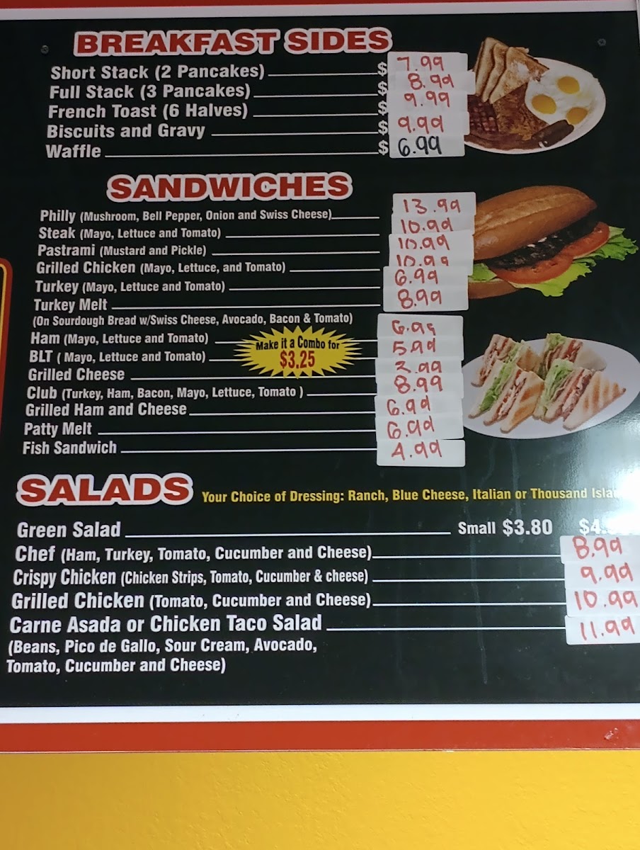 Barstow Burger Menu - Image 3